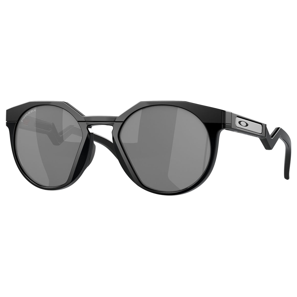 Oakley HSTN Sunglasses (Matte Black/Polarized Black) Prizm Grey Gradient Lens
