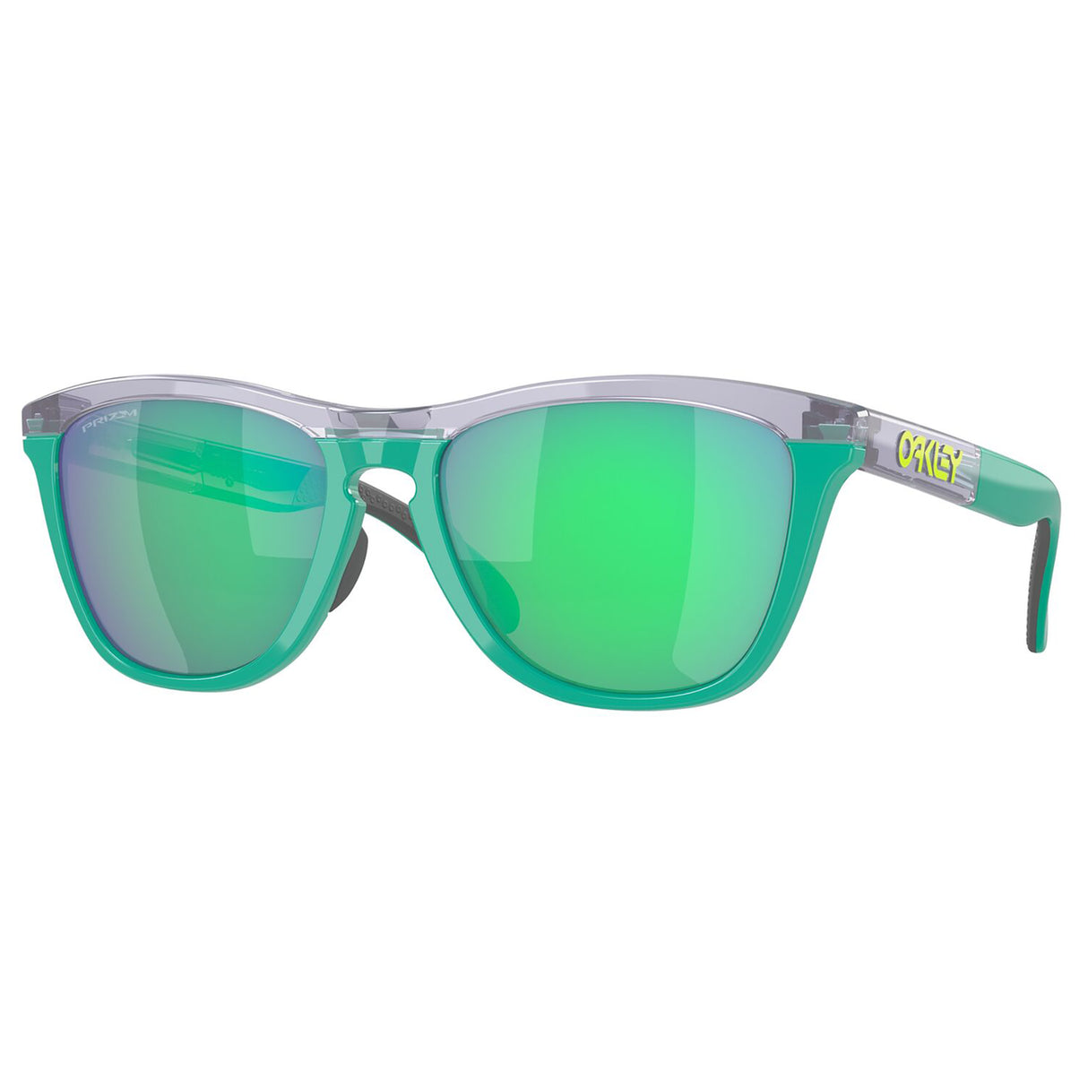 Oakley Frogskins Range Sunglasses (Trans Lilac/Celeste) Prizm Jade Lens