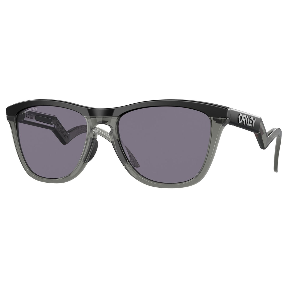 Oakley Frogskins Hybrid Sunglasses (Matte Black) Prizm Grey Lens