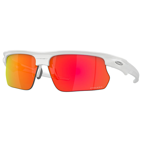 Oakley BiSphaera Sunglasses (Polished White) Prizm Ruby Lens