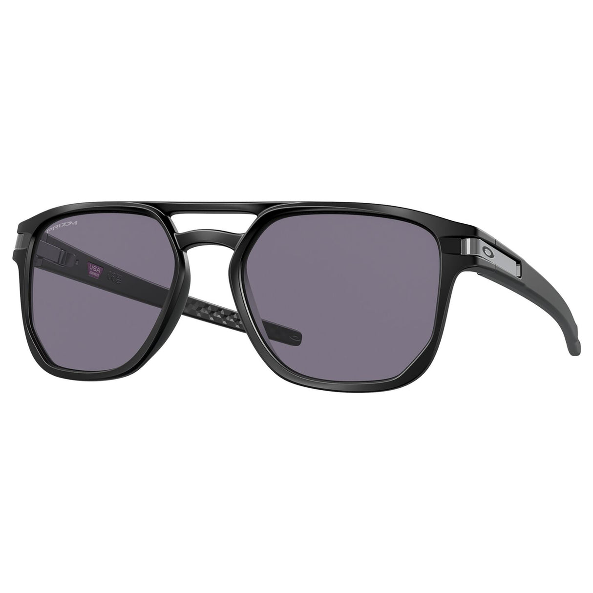 Oakley Latch Beta Sunglasses (Matte Black) Prizm Grey Lens
