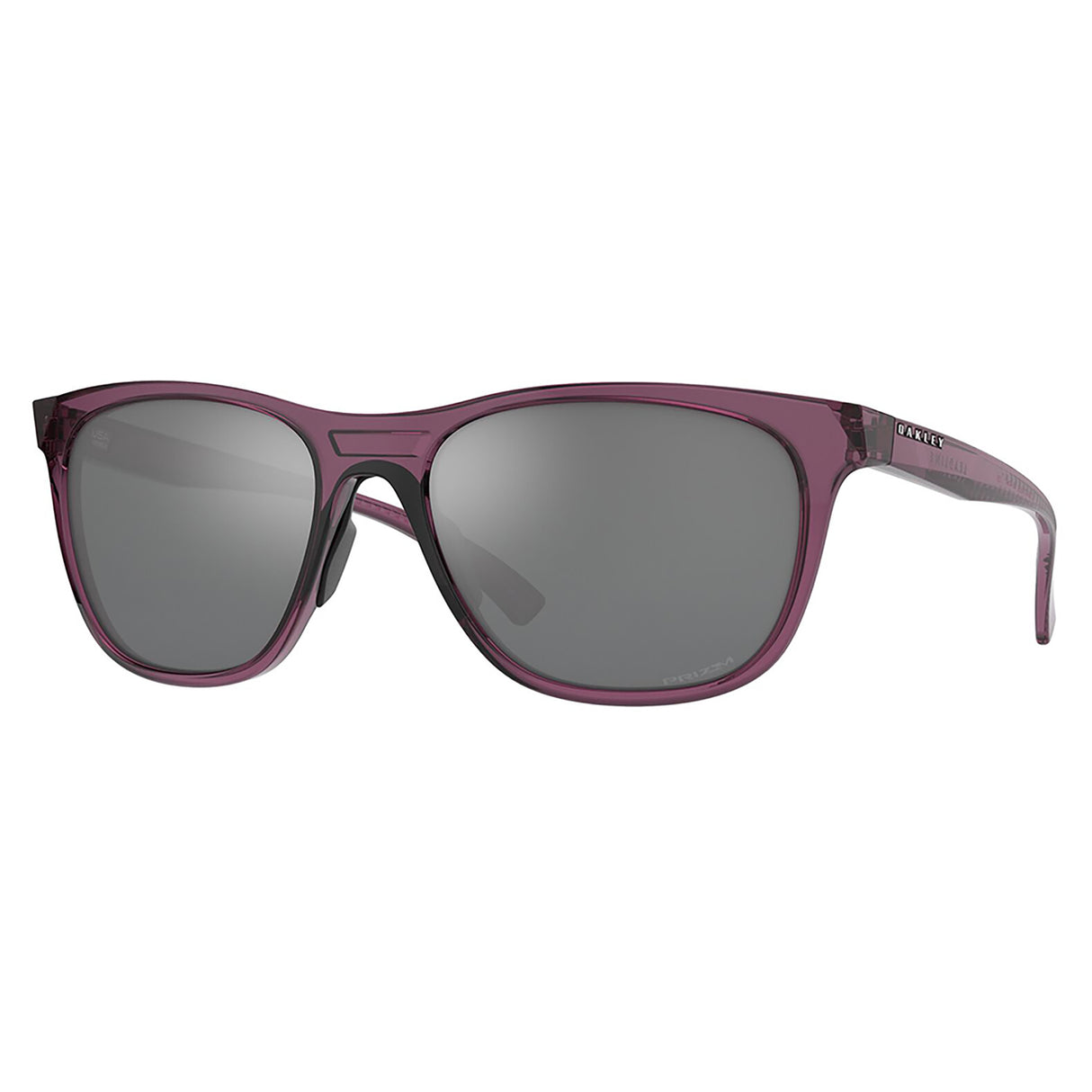 Oakley Leadline Sunglasses (Trans Indigo) Prizm Black Lens