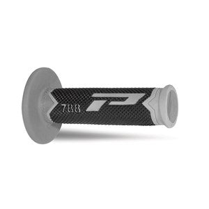 Pro Grip 788 Triple Density Full Diamond Grips **LTD** Grey End / Black Centre / Dark Grey Inner