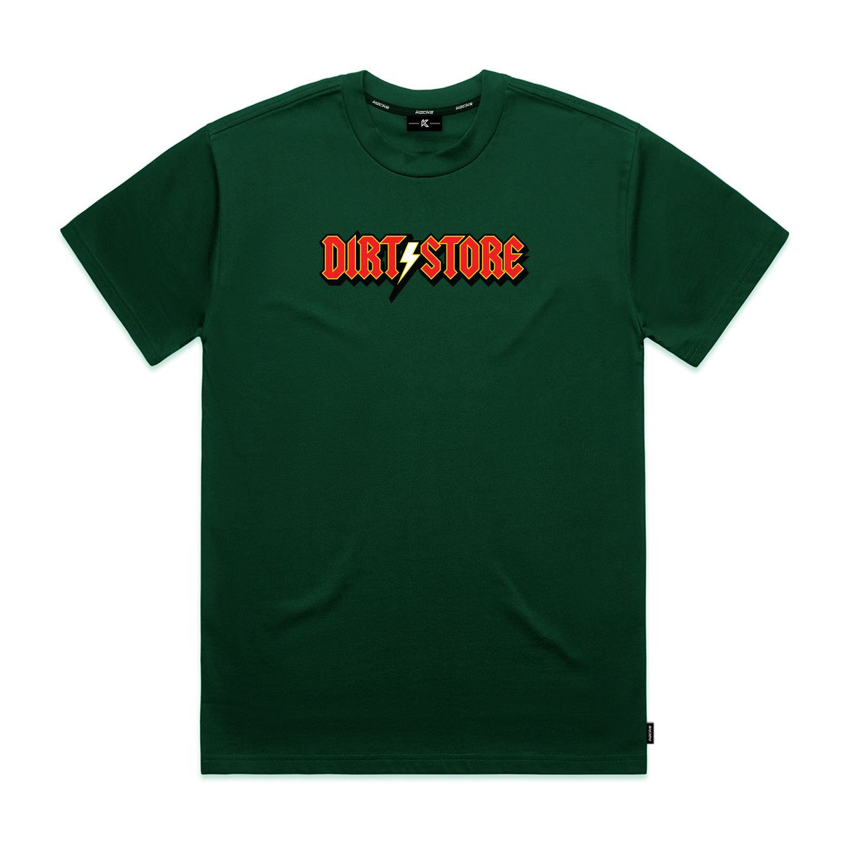 Kecks x Dirt Store Tee - Lightning Green