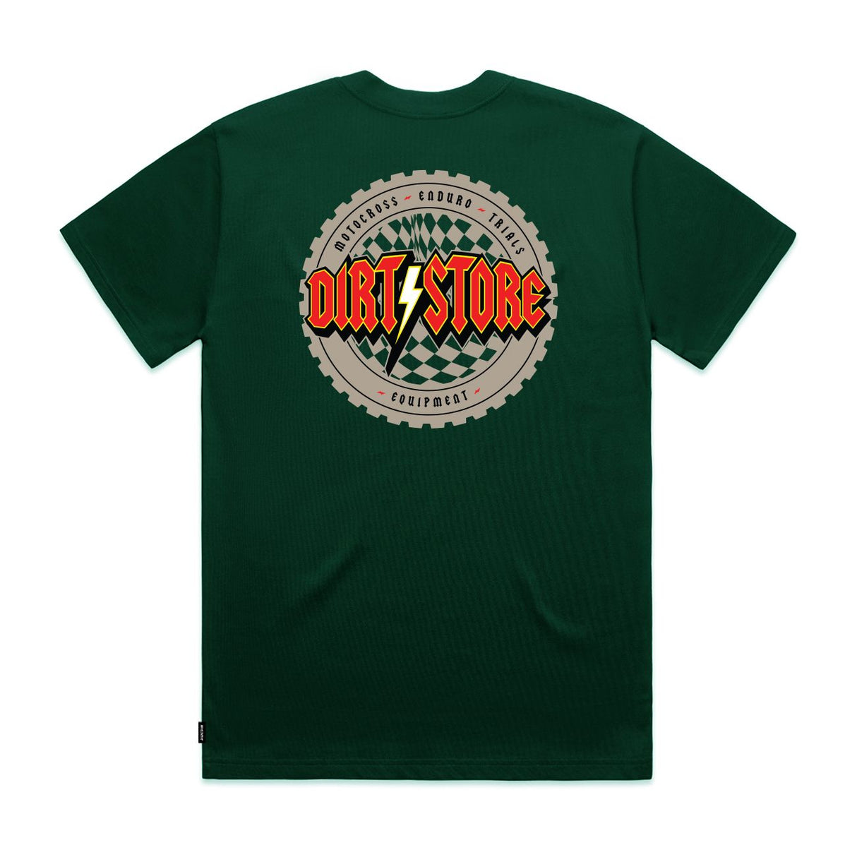 Kecks x Dirt Store Tee - Lightning Green