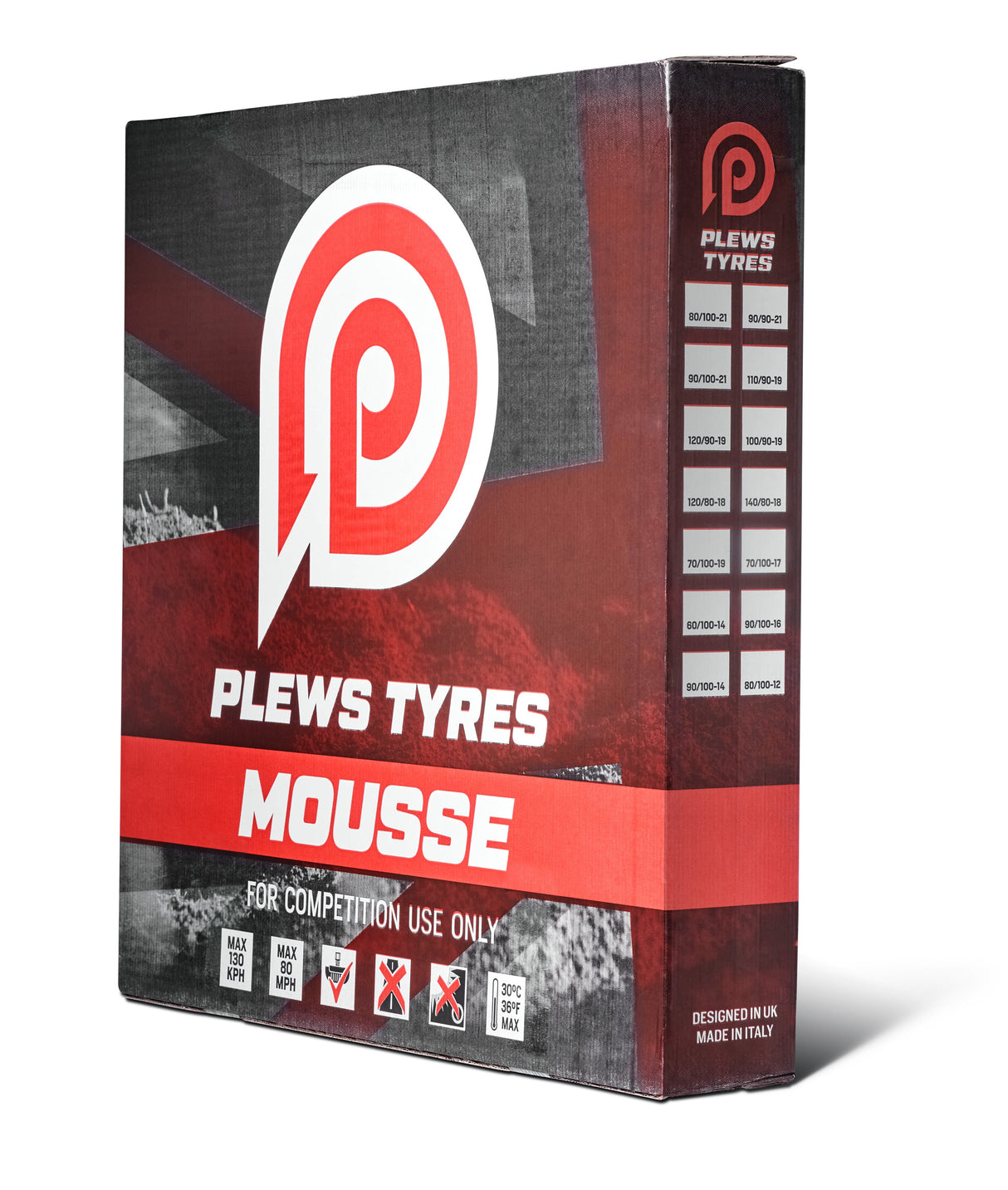 Plews Tyres Ultra Mousse Front - 80 / 100 - 21 - 90 / 90 - 20 Small