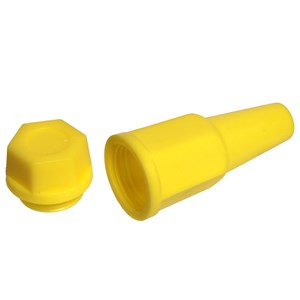 PLUG HOLDER UNIVERSAL YELLOW