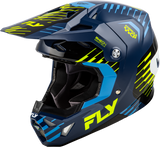 Formula CP Slice Helmet - Navy/Hi-Viz/White