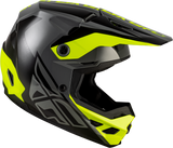 Kinetic Crest Helmet - Grey/Black/Hi-Viz