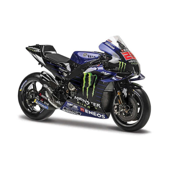 Motorcycle Fabio Quartararo 2021 Yamaha M1 Maisto 1/18 2018 Yamaha