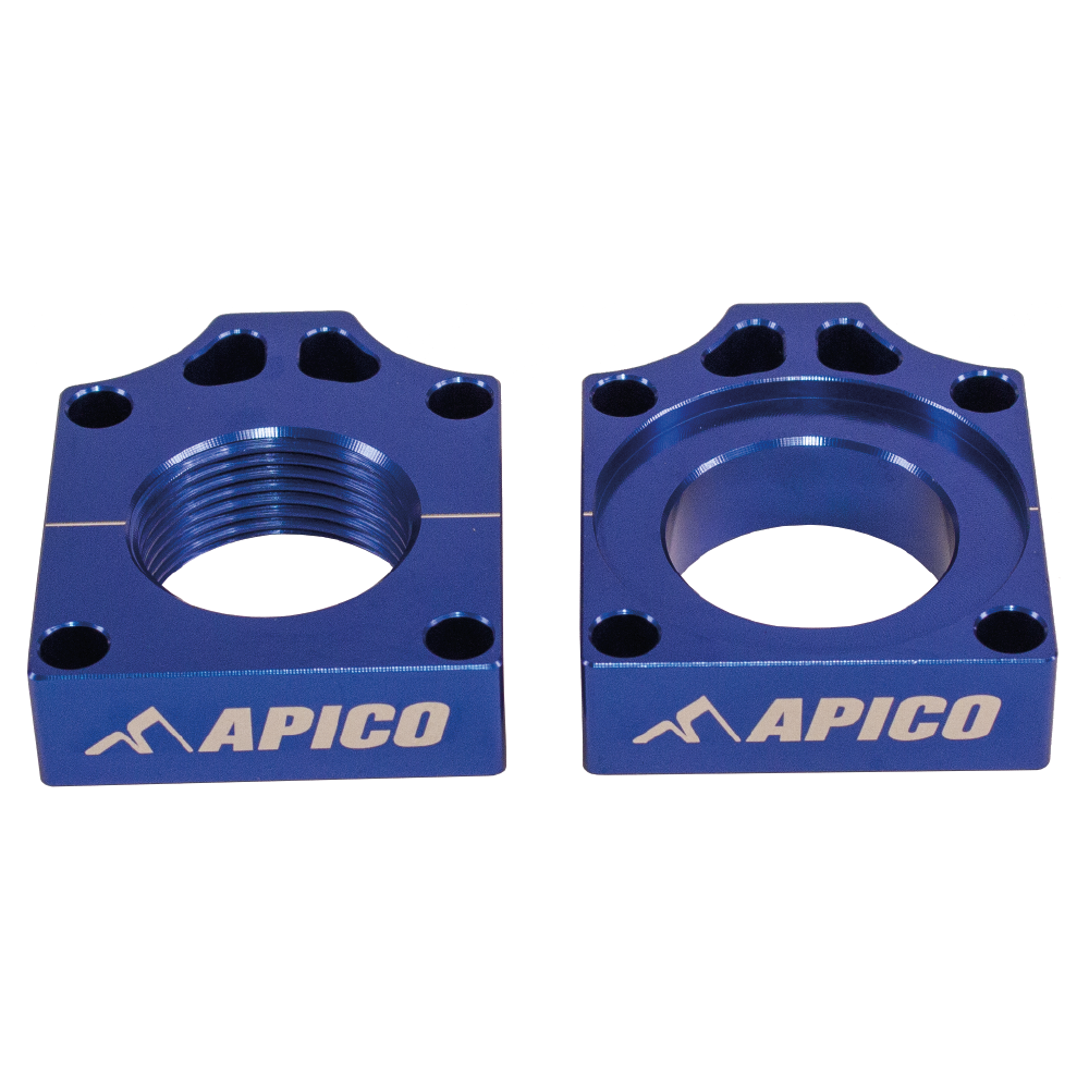 REAR AXLE BLOCK TM EN125-300 15-22, MX250-450 15-22 BLUE