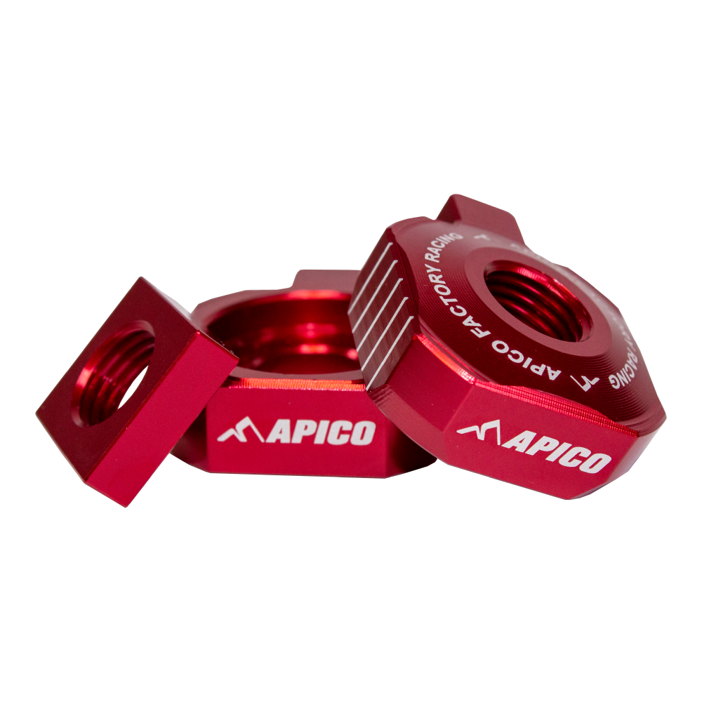 REAR AXLE BLOCK KTM/HQV/GAS SX65 16-24, TC65 17-24, MC65 21-24 RED