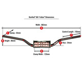 HANDLEBAR FATBAR MX/ENDURO 661 BLACK ELI TOMAC BEND