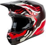 Formula S Byte Carbon Helmet  - Carbon/Red/Grey