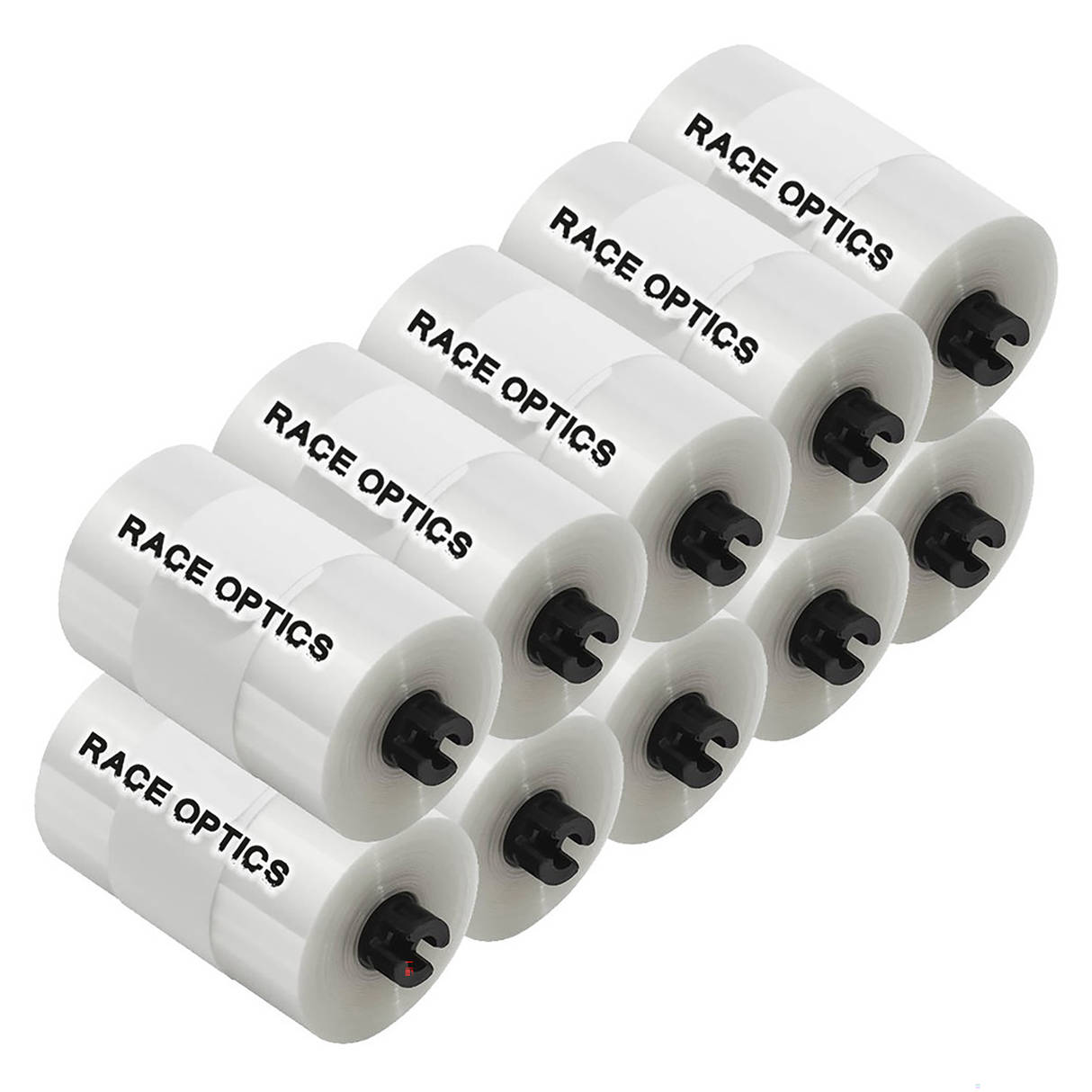 Race Optics Roll Off Film 6Pk - 100% Generation 2 45mm Film