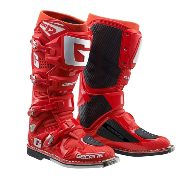 GAERNE SG-12 バイクブーツ レッド GAERNE SG12 RED BOOTS – Dirt Store