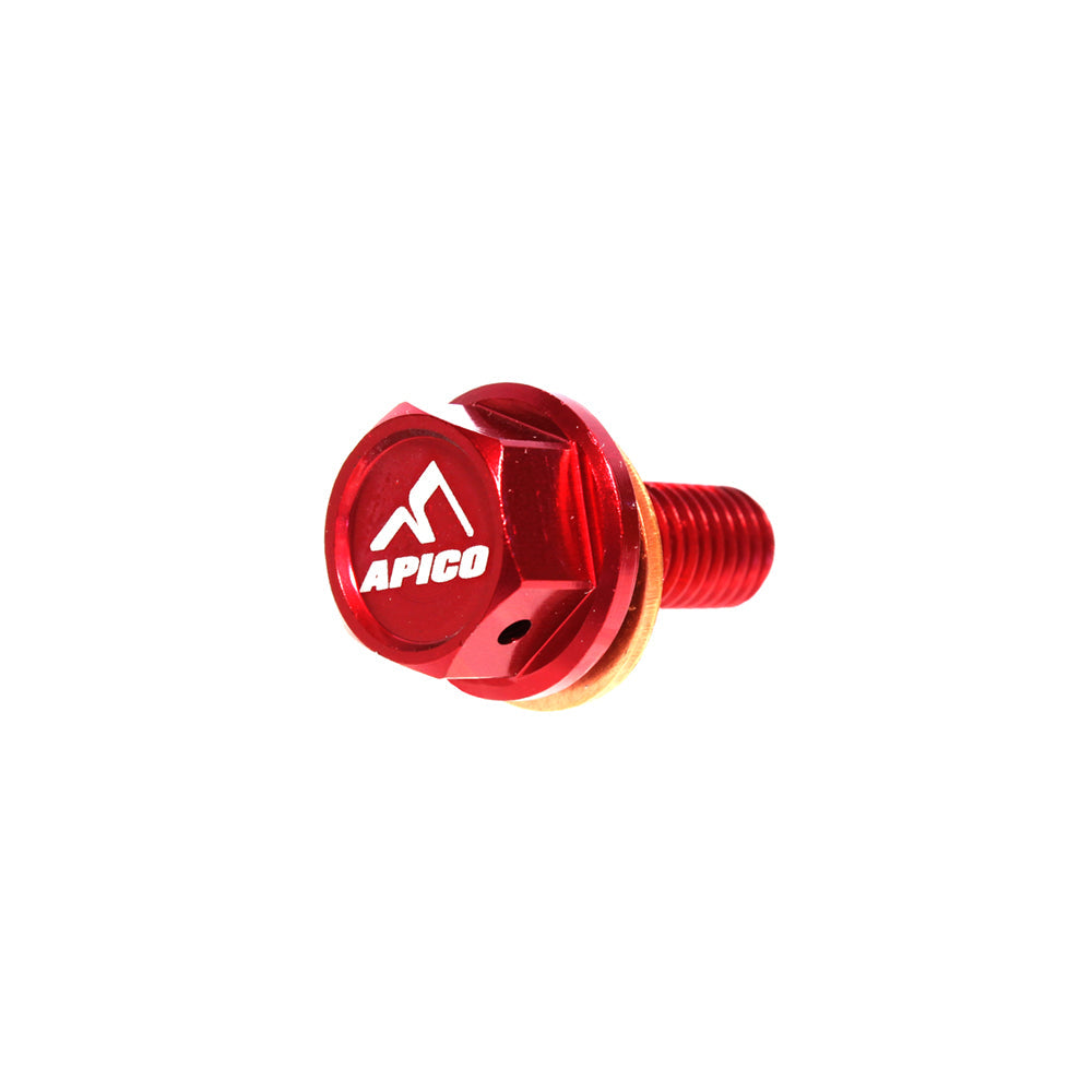 MAGNETIC SUMP DRAIN BOLT M8 X 20MM X 1.25 HONDA CRF250R 10-17, CRF450R 09-16, RM-Z250/450