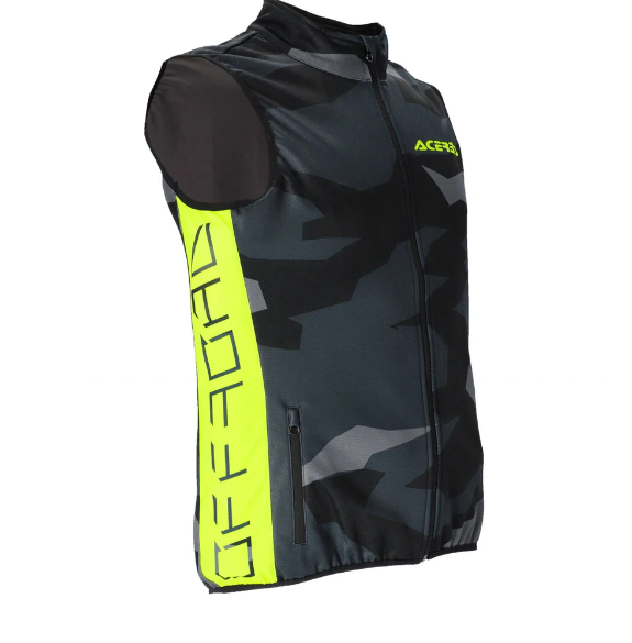 Acerbis X-Wind Softshell Vest Black/Yellow
