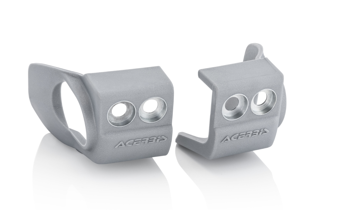 Acerbis Fork Shoe Covers KTM / Husqvarna 2016 - 2018 Silver