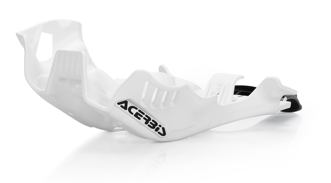 Acerbis Skid Plate Husqvarna TE250 / TE300 2020 Onwards White/Black