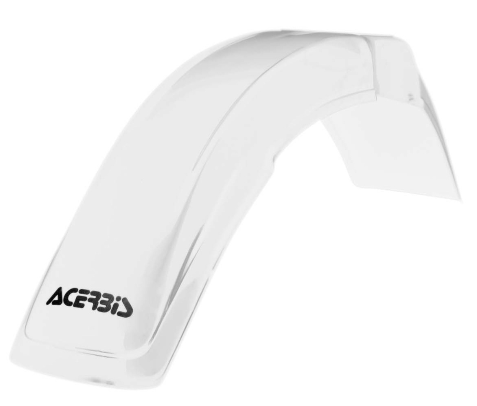 Acerbis Nostalgia Universal Front Fender White