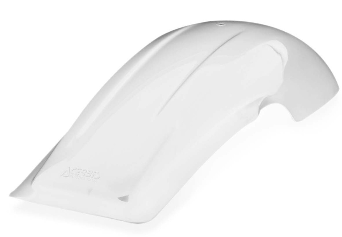Acerbis Nostalgia Rear Fender White