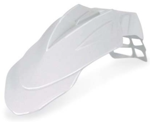 Acerbis Supermoto Front Fender White