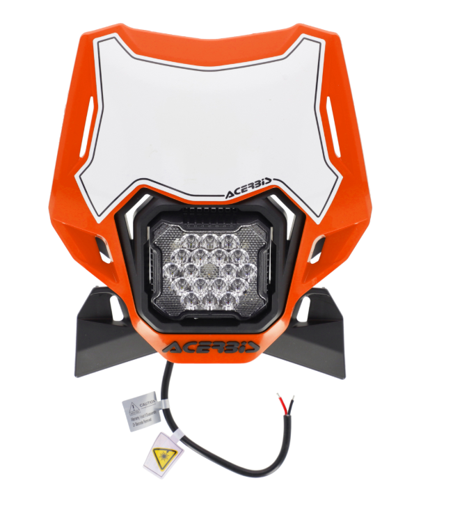 Acerbis VSL Lumen-X Headlight Orange