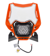 Acerbis VSL Lumen-X Headlight Orange
