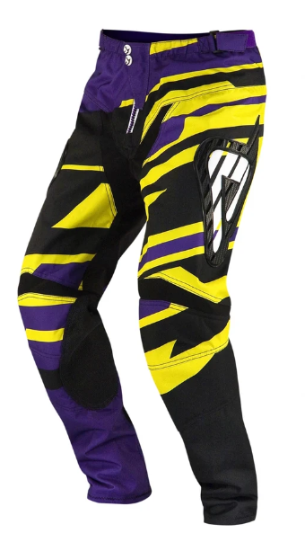 Acerbis Profile Pants Purple/Yellow