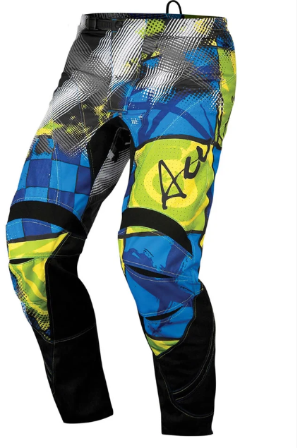 Acerbis Fanatic Pants Blue/Yellow - 30