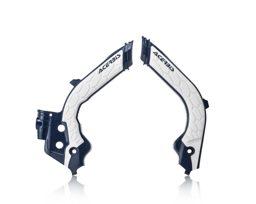 Acerbis X-Grip Frame Protectors Husqvarna TC / FC Black/White