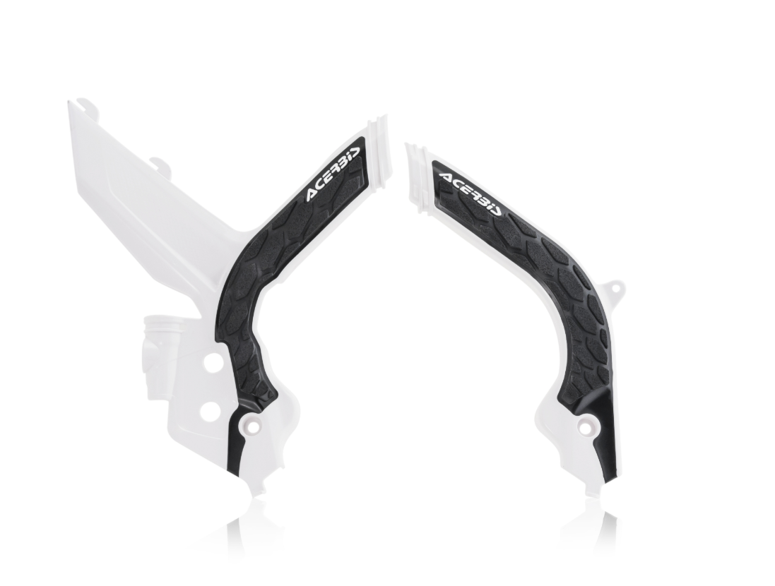 Acerbis X-Grip Frame Protectors KTM EXC / EXC-F 2020 Onwards White