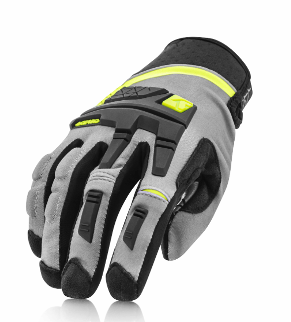 Acerbis X-Enduro CE Gloves Black/Fluo Yellow