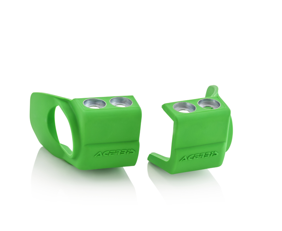 Acerbis Fork Shoe Covers Honda CRF / Kawasaki KX-F Green