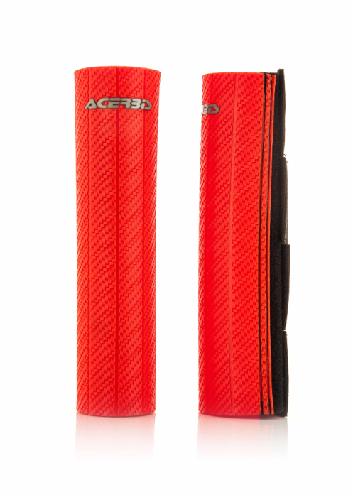 Acerbis Upper Fork Covers 47mm/48mm Red