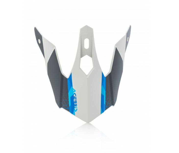 Acerbis Eclipse / Steel Replacement Helmet Visor Blue/Grey