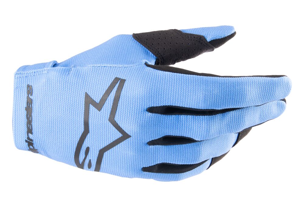 ALPINESTARS RADAR LIGHT BLUE BLACK GLOVES