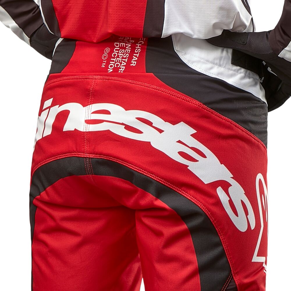 ALPINESTARS TECHSTAR OCURI MARS RED WHITE BLACK PANTS