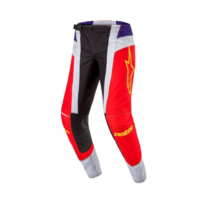 ALPINESTARS TECHSTAR OCURI HOT ORANGE PURPLE BLACK KIT COMBO