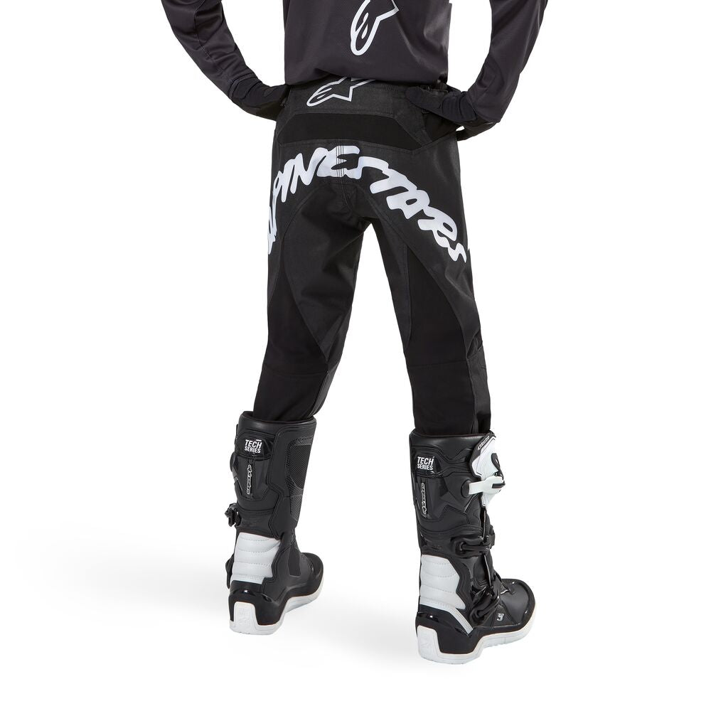 ALPINESTARS YOUTH RACER HANA BLACK WHITE PANTS