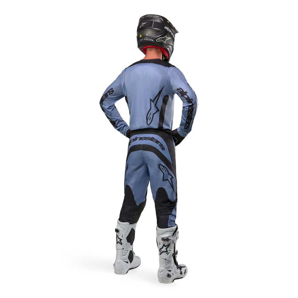 ALPINESTARS FLUID LURV LIGHT BLUE BLACK KIT COMBO