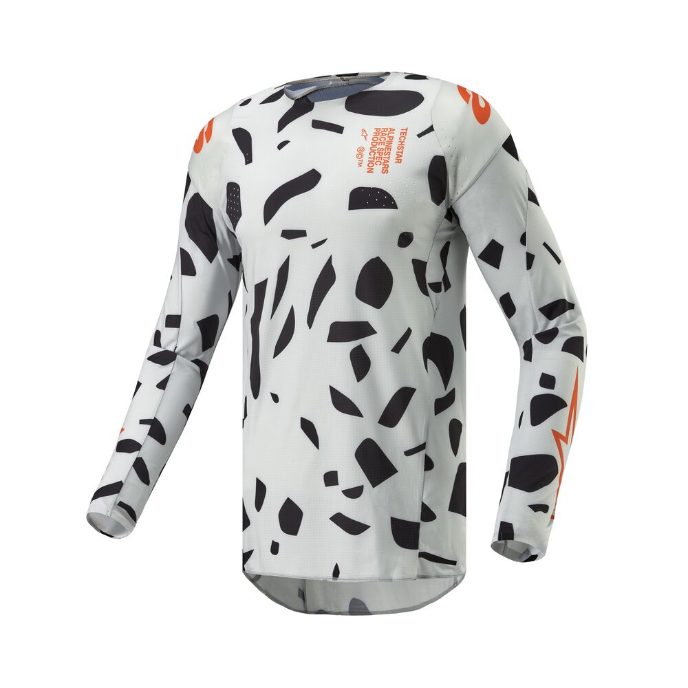 Alpinestars (MX24) Jersey - TechStar OCURI (Purple/Hot Orange