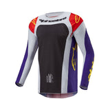 ALPINESTARS TECHSTAR OCURI HOT ORANGE PURPLE BLACK JERSEY