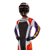 ALPINESTARS TECHSTAR OCURI HOT ORANGE PURPLE BLACK JERSEY