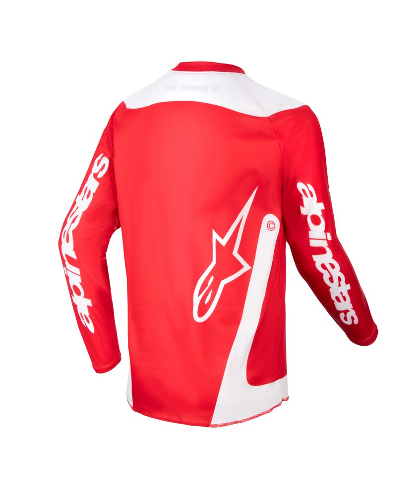 ALPINESTARS YOUTH RACER LURV MARS RED WHITE JERSEY