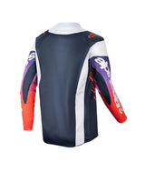 ALPINESTARS YOUTH RACER HOEN LIGHT GRAY HOT ORANGE BLACK KIT COMBO