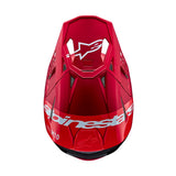 ALPINESTARS SUPERTECH S-M10 FLOOD RED FLUO RED M&G HELMET