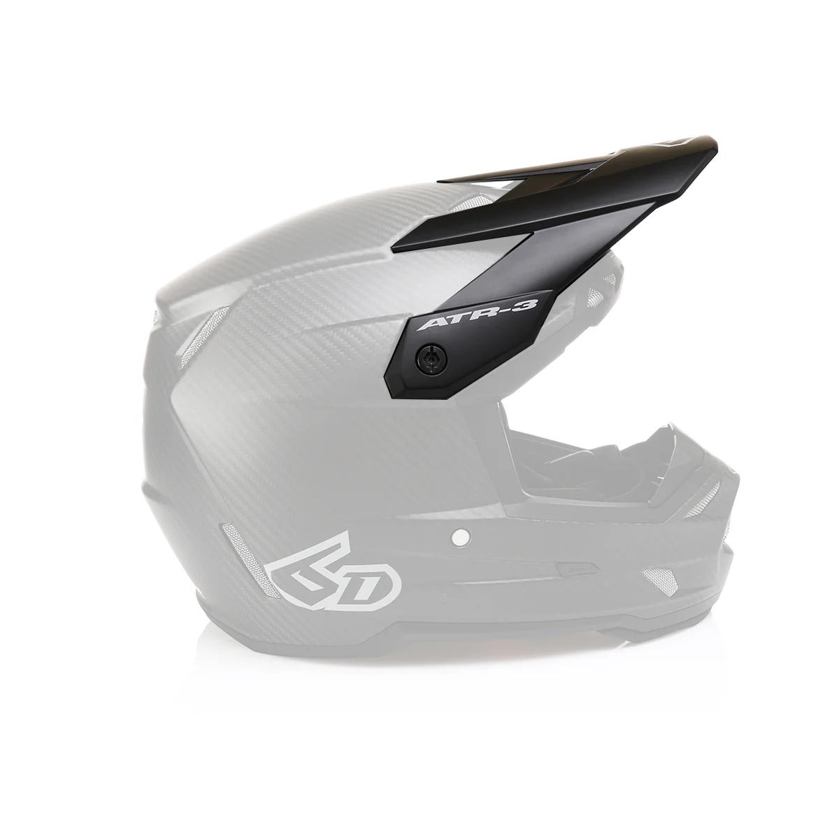 ATR-3 Visor Solid Matte Black