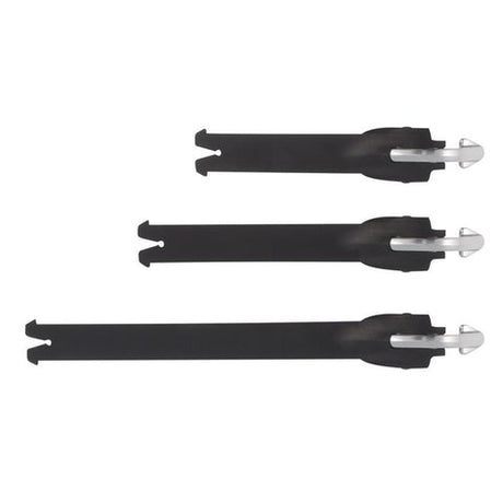 TECH 1/3 BUCKLE STRAPS - BLACK
